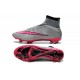 2015 Chaussures Nike Mercurial Superfly FG Gris Hyper Rose