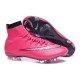 Nouveau Chaussures de Football Nike Mercurial Superfly 4 FG Noir Rose