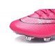 Nouveau Chaussures de Football Nike Mercurial Superfly 4 FG Noir Rose