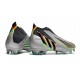 Chaussure adidas Predator Edge+ FG Argent Métallique Noi Jaune Solaire