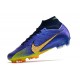 Nike Air Zoom Mercurial Superfly 9 Elite FG Violet Jaune