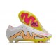 Nike Air Zoom Mercurial Vapor XV Elite FG Blanc Rose Jaune