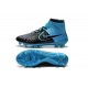 2015 Chaussure de Football Nike Magista Obra FG Cuir Bleu Noir