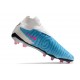 Nike Gripknit Phantom Gx Elite Df Fg Bleu Baltique Rose Blanc Bleu Laser