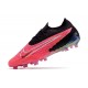 Nike Chaussure Phantom Gx Elite Fg Rose Noir Blanc