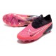 Nike Chaussure Phantom Gx Elite Fg Rose Noir Blanc