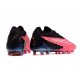 Nike Chaussure Phantom Gx Elite Fg Rose Noir Blanc