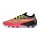 Nike Chaussure Phantom Gx Elite Fg Rose Noir Jaune