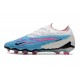 Nike Chaussure Phantom Gx Elite Fg Bleu Baltique Rose Blanc Bleu Laser