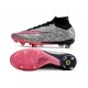 Nike Zoom Mercurial Superfly IX Elite XXV SG Argent Métallique Hyper Rose Noir