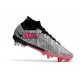 Nike Zoom Mercurial Superfly IX Elite XXV SG Argent Métallique Hyper Rose Noir