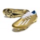 Chaussure de football adidas X Speedportal.1 FG Or Blanc