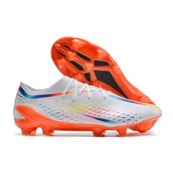 Chaussure de football adidas X Speedportal.1 FG Blanc Orange