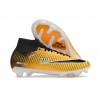 Nike Air Zoom Mercurial Superfly 9 Elite FG Jaune Noir