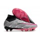 Nike Air Zoom Mercurial Superfly 9 Elite XXV FG Argent Métallique Hyper Rose Noir