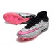 Nike Air Zoom Mercurial Superfly 9 Elite XXV FG Argent Métallique Hyper Rose Noir