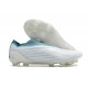 adidas Copa Pure+ FG Crampon Blanc Gris Deux Bleu Seconde Main