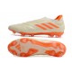 adidas Copa Pure+ FG Crampon Blanc Cassé Orange Solaire Equipe