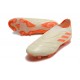 adidas Copa Pure+ FG Crampon Blanc Cassé Orange Solaire Equipe