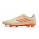 Chaussure adidas Copa Pure.1 FG Blanc Cassé Orange Solaire Equipe