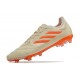 Chaussure adidas Copa Pure.1 FG Blanc Cassé Orange Solaire Equipe