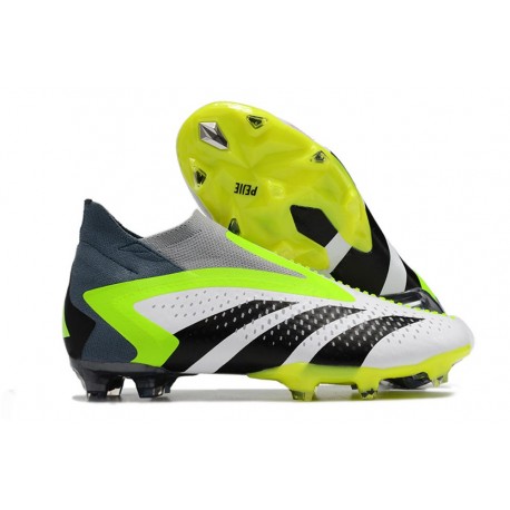 Crampons adidas Predator Accuracy + FG Blanc Noir Vert