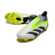 Crampons adidas Predator Accuracy + FG Blanc Noir Vert