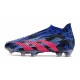 adidas Predator Accuracy + FG PP Bleu Lucide Magenta Réel Equipe Noir Foncé