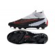 Chaussure de foot Nike Phantom GX Elite DF FG Noir Gris