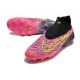 Nike Gripknit Phantom Gx Elite Df Fg Rose Noir Jaune