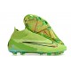 Chaussure de foot Nike Phantom GX Elite DF FG Vert