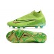 Chaussure de foot Nike Phantom GX Elite DF FG Vert