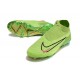 Chaussure de foot Nike Phantom GX Elite DF FG Vert