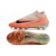 Chaussure de foot Nike Phantom GX Elite DF FG Goyave Givré Noir Orange Total