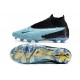 Chaussure de foot Nike Phantom GX Elite DF FG Bleu Noir