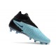 Chaussure de foot Nike Phantom GX Elite DF FG Bleu Noir