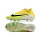 Chaussure de foot Nike Phantom GX Elite DF FG Vert Jaune Noir