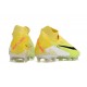 Chaussure de foot Nike Phantom GX Elite DF FG Vert Jaune Noir