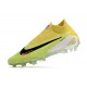 Chaussure de foot Nike Phantom GX Elite DF FG Vert Jaune Noir