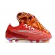 Nike Chaussure Phantom Gx Elite Fg Rouge Blanc