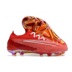 Nike Chaussure Phantom Gx Elite Fg Rouge Blanc