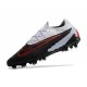 Nike Chaussure Phantom Gx Elite Fg Noir Gris Rouge