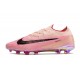 Nike Chaussure Phantom Gx Elite Fg Rose Noir