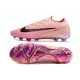 Nike Chaussure Phantom Gx Elite Fg Rose Noir