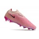 Nike Chaussure Phantom Gx Elite Fg Rose Noir