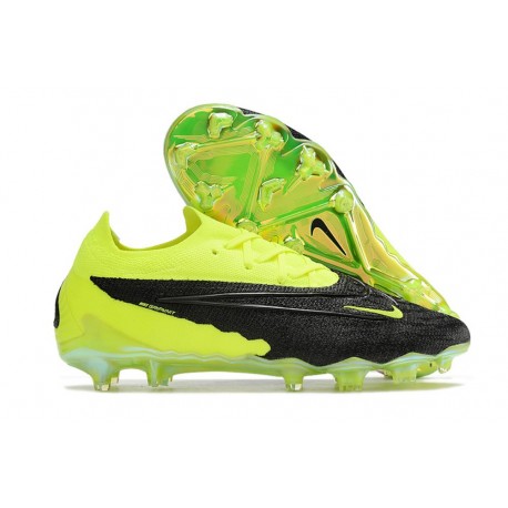 Nike Chaussure Phantom Gx Elite Fg Noir Volt