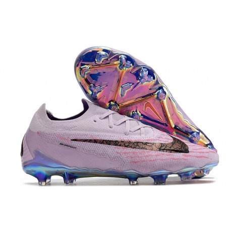 Nike Chaussure Phantom Gx Elite Fg Violet Noir