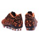 2015 Nike Hypervenom Phantom FG Chaussure de Football Noir Orange