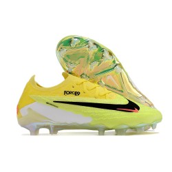 Nike Phantom Gx Elite Fg Nouvelles Jaune Noir Vert