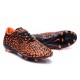 2015 Nike Hypervenom Phantom FG Chaussure de Football Noir Orange